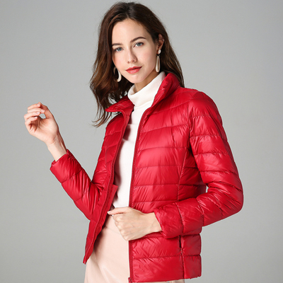 Theresia® | Nieuwe Ultralichte Winterjas met Witte Eendenveren