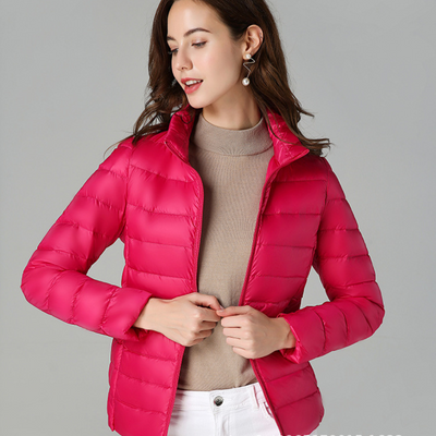 Theresia® | Nieuwe Ultralichte Winterjas met Witte Eendenveren