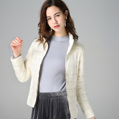 Theresia® | Nieuwe Ultralichte Winterjas met Witte Eendenveren