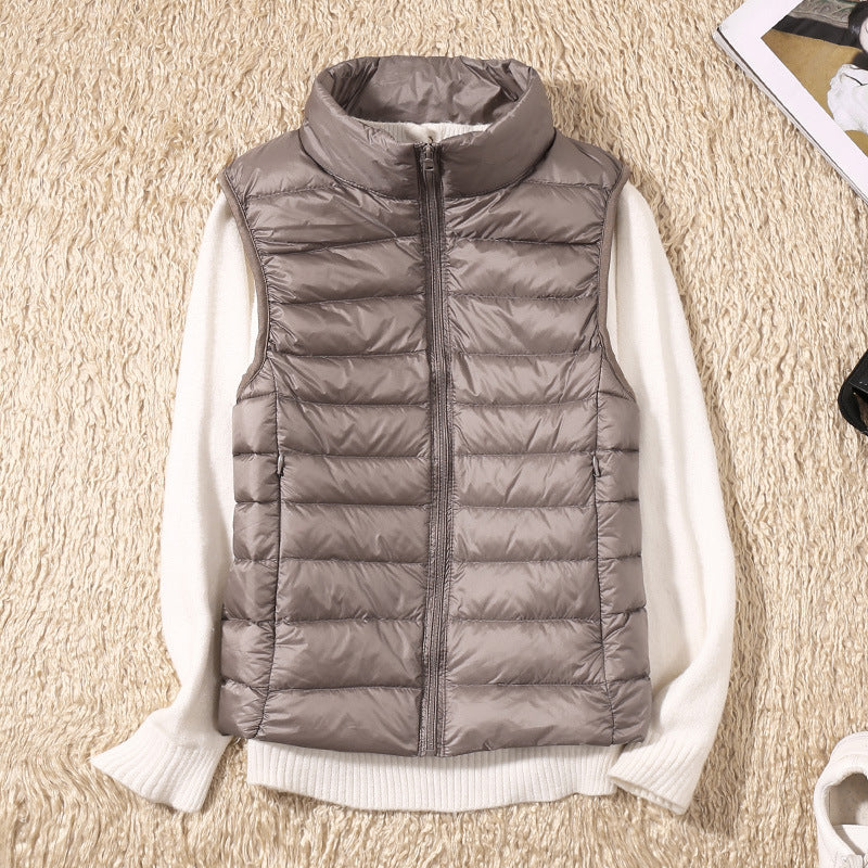 Sibylle® | Nieuw Wintervest met Witte Eendenveren