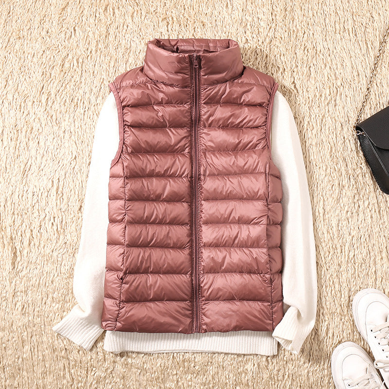Sibylle® | Nieuw Wintervest met Witte Eendenveren