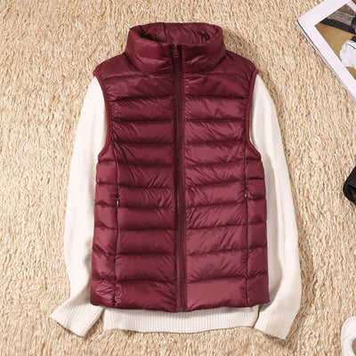 Sibylle® | Nieuw Wintervest met Witte Eendenveren