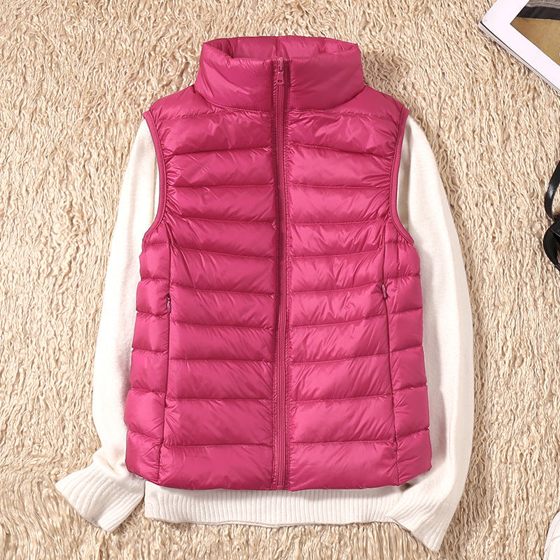 Sibylle® | Nieuw Wintervest met Witte Eendenveren