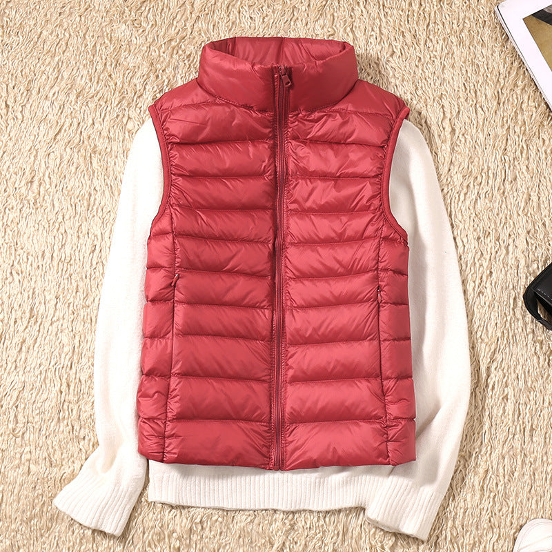 Sibylle® | Nieuw Wintervest met Witte Eendenveren