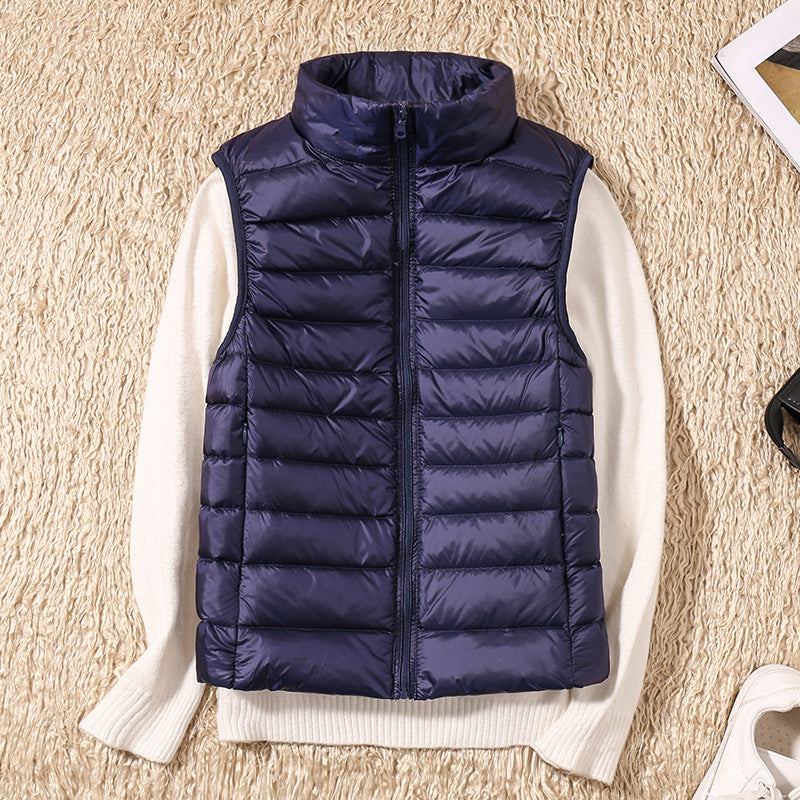 Sibylle® | Nieuw Wintervest met Witte Eendenveren