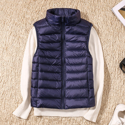 Sibylle® | Nieuw Wintervest met Witte Eendenveren