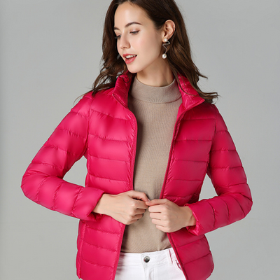 Theresia® | Nieuwe Ultralichte Winterjas met Witte Eendenveren