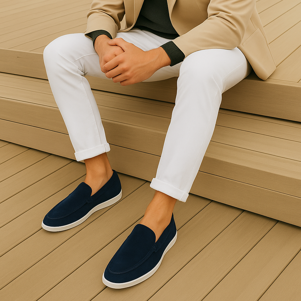 Timo | Elegante Suède Loafers