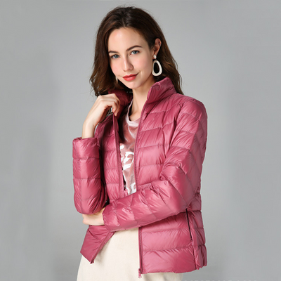 Theresia® | Nieuwe Ultralichte Winterjas met Witte Eendenveren