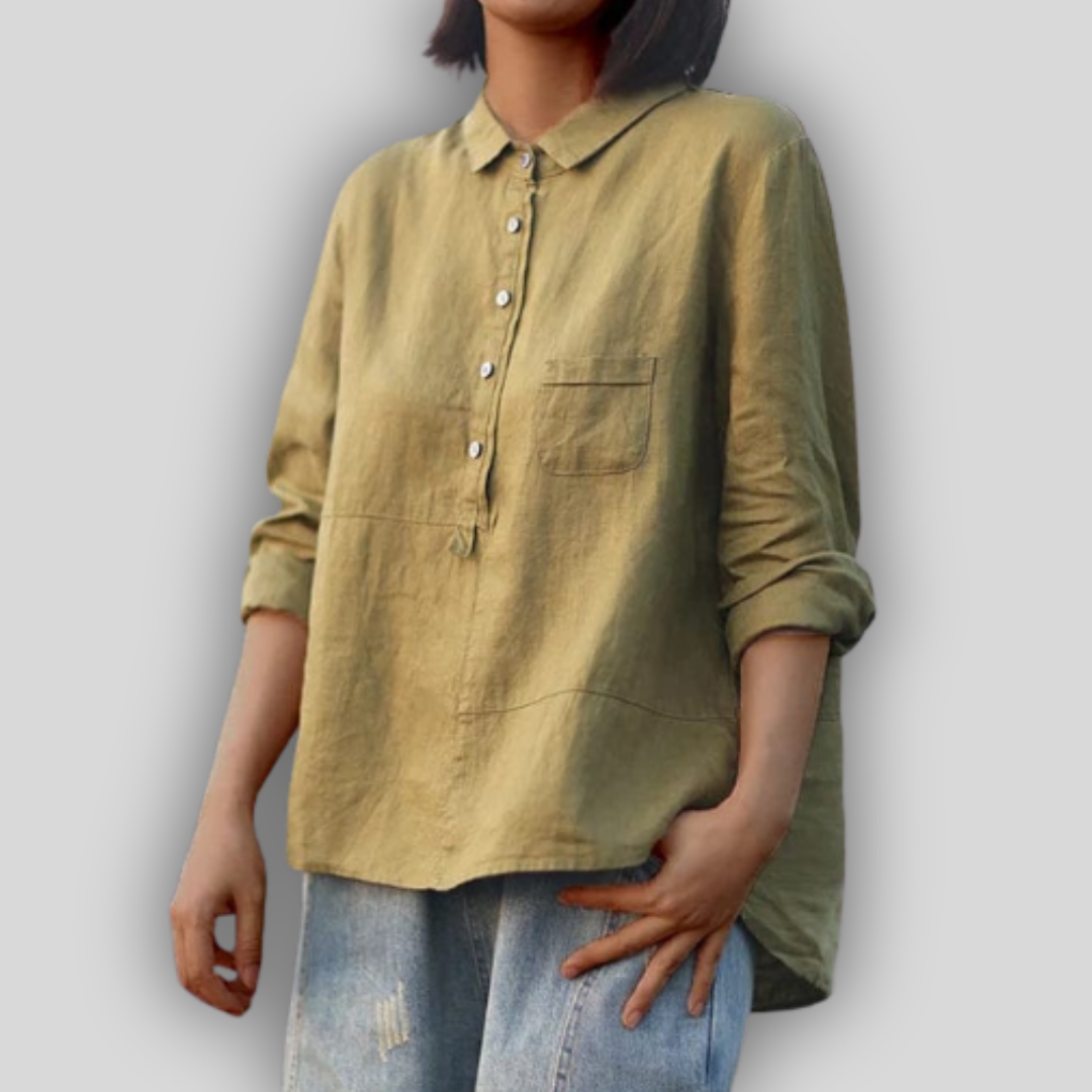 Katrin - Bloemenblouse