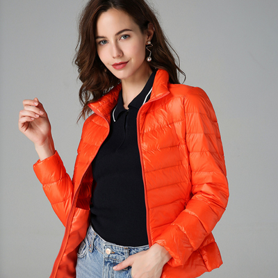 Theresia® | Nieuwe Ultralichte Winterjas met Witte Eendenveren