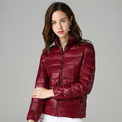 Theresia® | Nieuwe Ultralichte Winterjas met Witte Eendenveren
