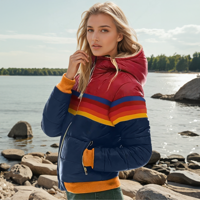 Freya - Vintage Jas met Capuchon