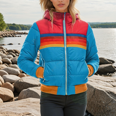 Freya - Vintage Jas met Capuchon