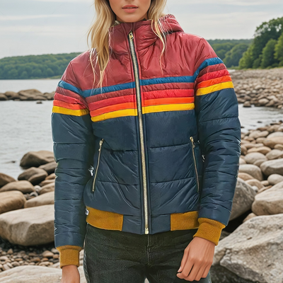 Freya - Vintage Jas met Capuchon