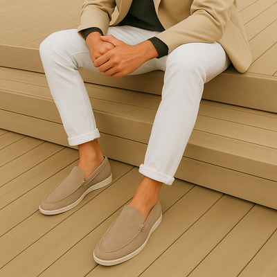Timo | Elegante Suède Loafers