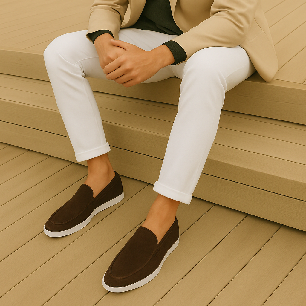 Timo | Elegante Suède Loafers