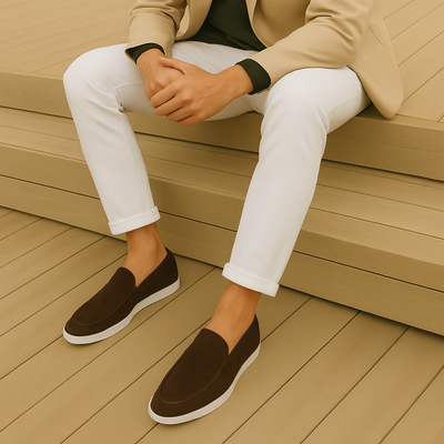 Timo | Elegante Suède Loafers