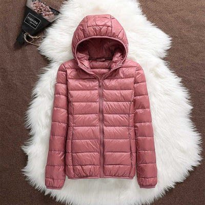 Roswitha® | Nieuwe Winterjas met Witte Eendenveren