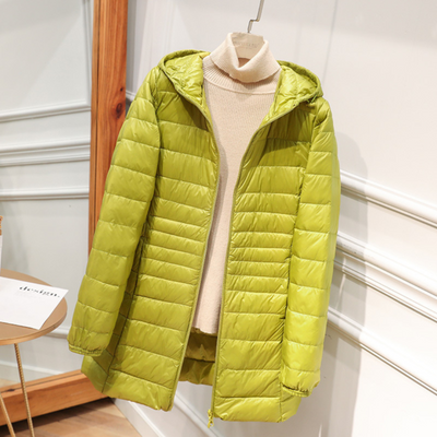 Roswitha® | Nieuwe Winterjas met Witte Eendenveren